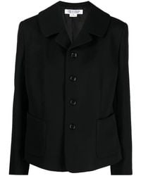 Comme des Garçons - Blazer con solapas de muesca - Lyst