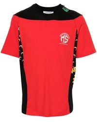 Marine Serre - Regenerated Panelled T-Shirt - Lyst