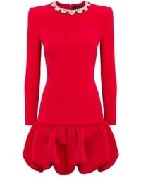 Jenny Packham - Verziertes Puff Minikleid - Lyst