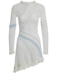 Roberta Einer - Ruffled Mini Dress - Lyst