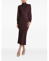 Framboise - Jacob Long-Sleeve Midi Dress - Lyst