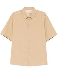 CROQUIS - Deconstructed Print Short-Sleeve Shirt - Lyst