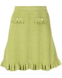 Sandro - Alina Textured Sweater Skirt - Lyst