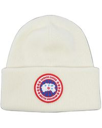 Canada Goose - Bonnet Arctic Toque À Patch Logo - Lyst