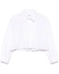 Sandro - コットン シャツ - Lyst