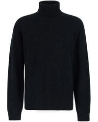 Roberto Collina - Roll-Neck Knitted Sweater - Lyst