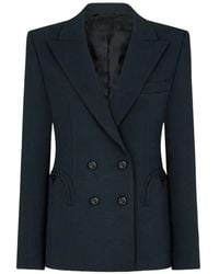 Blazé Milano - Double-Breasted Smiley-Pocket Blazer - Lyst