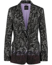 Marc Cain - Blazer Met Print - Lyst
