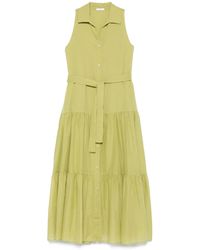 Peserico - Cotton Midi Dress - Lyst