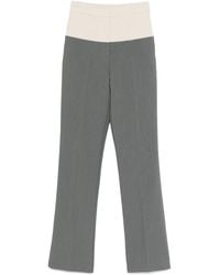 Patrizia Pepe - Broek Met Colourblocking - Lyst