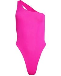 Louisa Ballou - One-Shoulder Swimsuit - Lyst