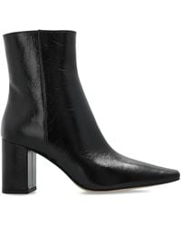 MICHAEL Michael Kors - Block-Heel Pointed-Toe Boots - Lyst