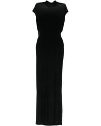 Jean Paul Gaultier - メッシュパネル マキシドレス - Lyst