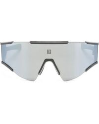 Balmain - Fletche Shield-Frame Sunglasses - Lyst