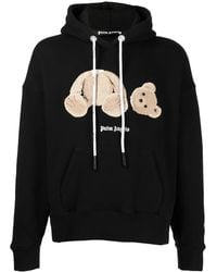 Palm Angels - Bear Motif Hoodie - Lyst