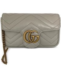 Gucci - Matelassé Gg Marmont Shoulder Bag - Lyst