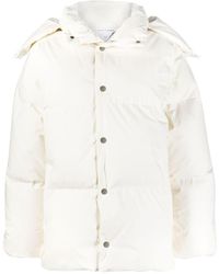 Bottega Veneta - Hooded Padded Long-sleeve Jacket - Lyst