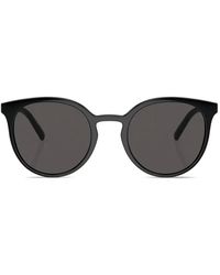 Dolce & Gabbana - Lunettes De Soleil À Logo-Motif - Lyst