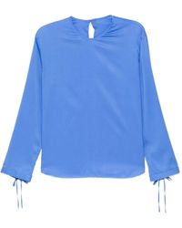 JNBY - Tied-Cuffs Blouse - Lyst