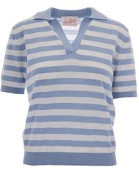 MC2 Saint Barth - T-Shirt Evonne À Rayures - Lyst