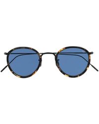 Eyevan 7285 - 717 Round-Frame Sunglasses - Lyst