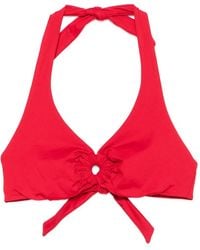Fisico - Ring-Detail Bikini Top - Lyst