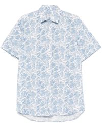 Etro - Camisa con estampado de cachemira - Lyst