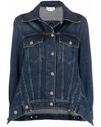 alexander mcqueen denim jacket