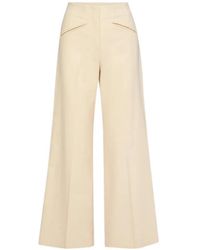 Veronica Beard - Cassidee High-Waisted Wide-Leg Trousers - Lyst