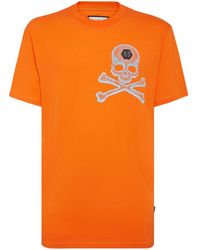 Philipp Plein - Skull-print Cotton T-shirt - Lyst