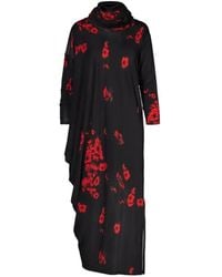 Tessitura Body Couture - Asymmetric Hooded Maxi Dress - Lyst