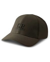 C.P. Company - Logo-Embroidered Baseball Cap - Lyst