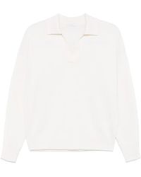 Peserico - Long-Sleeve Polo Top - Lyst