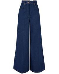 Nina Ricci - クロップド フレアジーンズ - Lyst