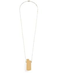 Ami Paris - Brass Lighter Holder Necklace - Lyst
