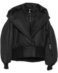 The Attico - High-Collar Padded Jacket - Lyst