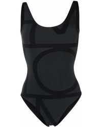 Totême - Monogram Low-back Swimsuit - Lyst