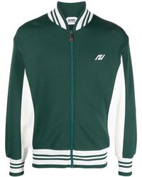 Autry - Logo-Embroidered Bomber Jacket - Lyst