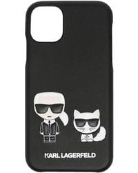 KARL LAGERFELD - Karl & Choupette Iphone 11 Case - Lyst