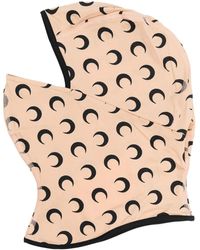 Marine Serre - Crescent Moon-Print Balaclava - Lyst