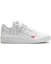adidas - Forum Low "white/almost Blue" スニーカー - Lyst