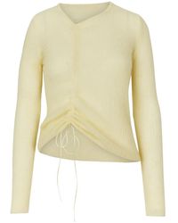 Cecilie Bahnsen - Ruched-Detailing Jumper - Lyst