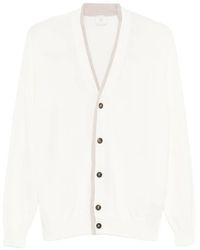 Eleventy - Vest Met V-Hals - Lyst
