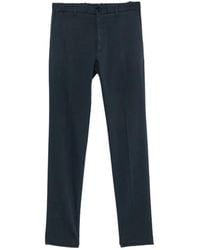 Incotex - Pressed-Crease Straight-Leg Trousers - Lyst