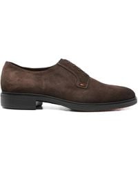 Santoni - Easy Derby Shoes - Lyst