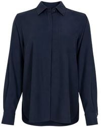 Max Mara - Chemise À Fermeture Dissimulée Et Poche Poitrine - Lyst