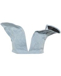 Y. Project - Denim Crop Top - Lyst