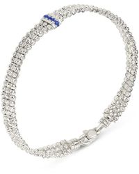 Officina Bernardi - 18Kt Moon Sapphire Bracelet - Lyst