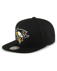 Mitchell & Ness - Pittsburgh Penguins Baseballkappe Mit Stickerei - Lyst