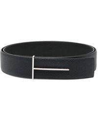 Tom Ford - Reversible Leather Belt - Lyst